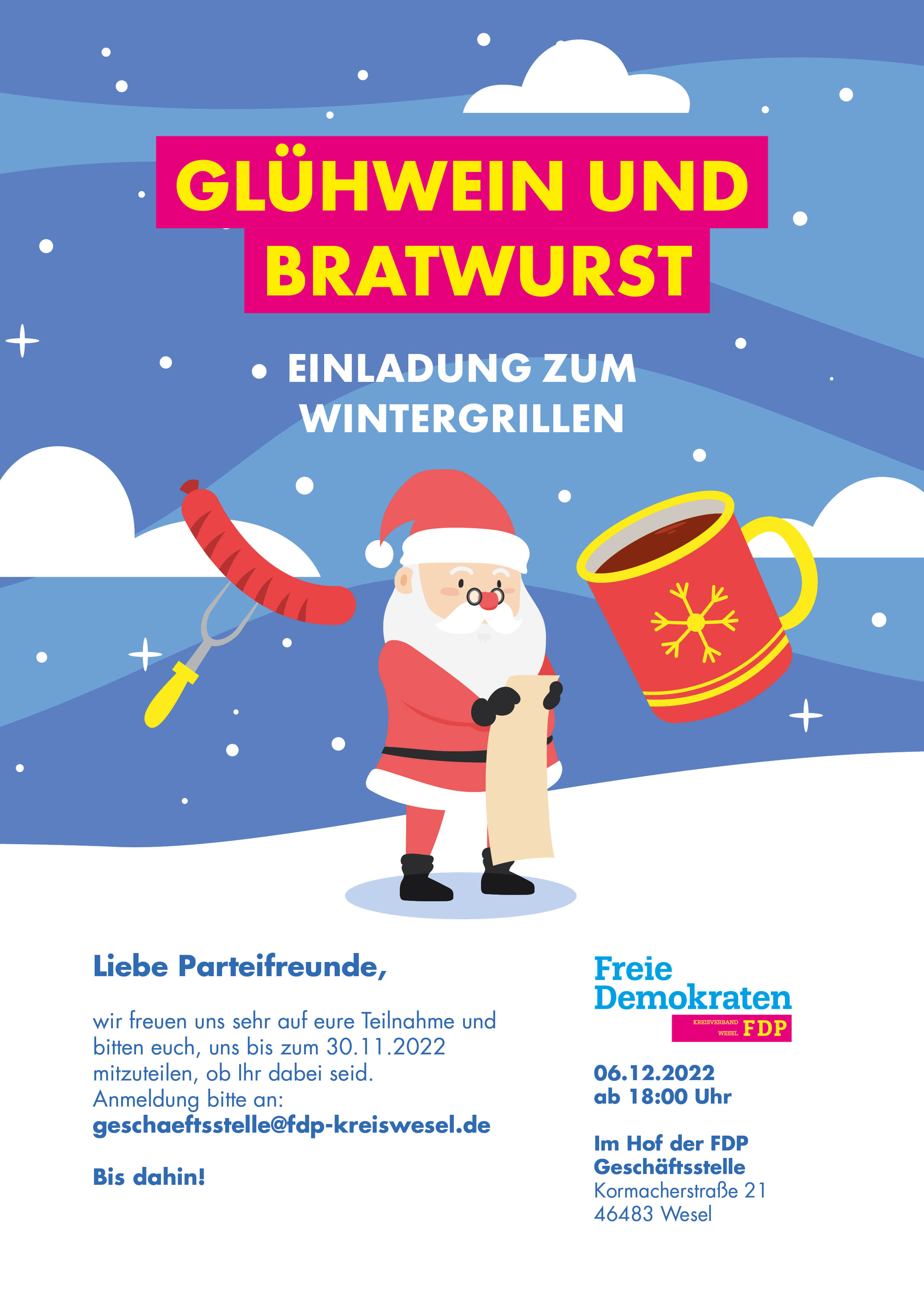 Nikolausgrillen 2022 FDP